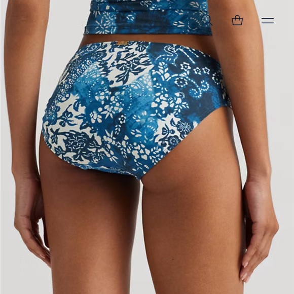 Ralph Lauren Print Hipster Bikini Bottom - Picture 2 of 4